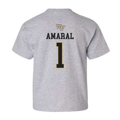 Wake Forest - NCAA Women's Soccer : Valentina Amaral - Generic Sports Shersey Youth T-Shirt