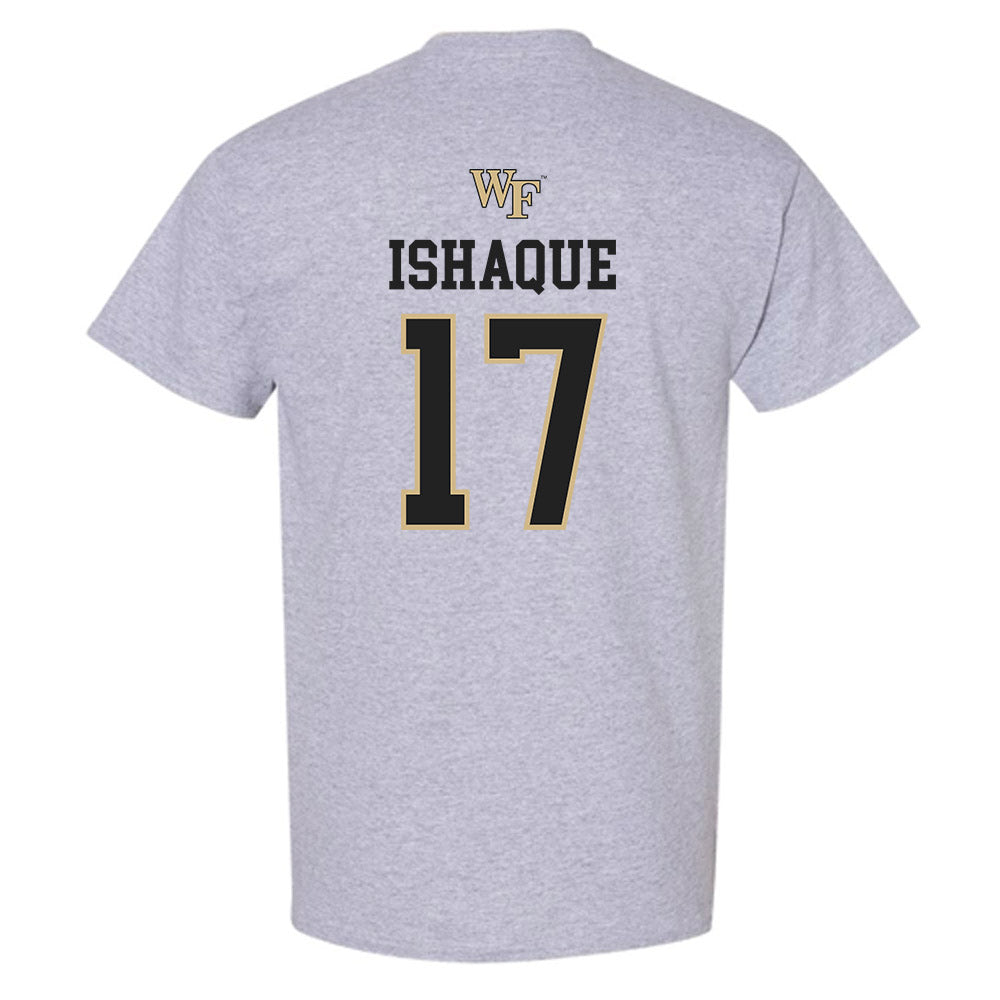 Wake Forest - NCAA Women's Soccer : Zaiba Ishaque - Generic Sports Shersey T-Shirt-1