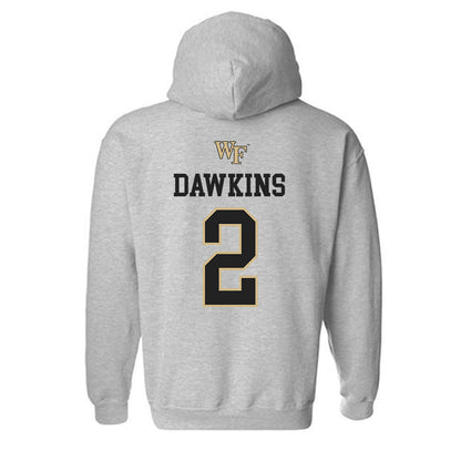 Wake Forest - NCAA Women's Soccer : Amaya Dawkins - Generic Sports Shersey Hooded Sweatshirt