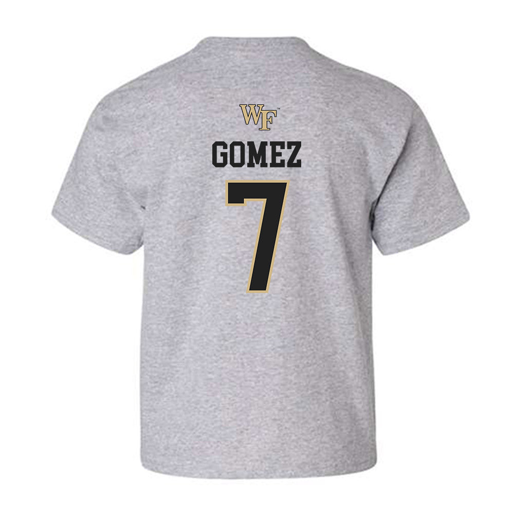 Wake Forest - NCAA Women's Soccer : Alejandra Gomez - Generic Sports Shersey Youth T-Shirt-1