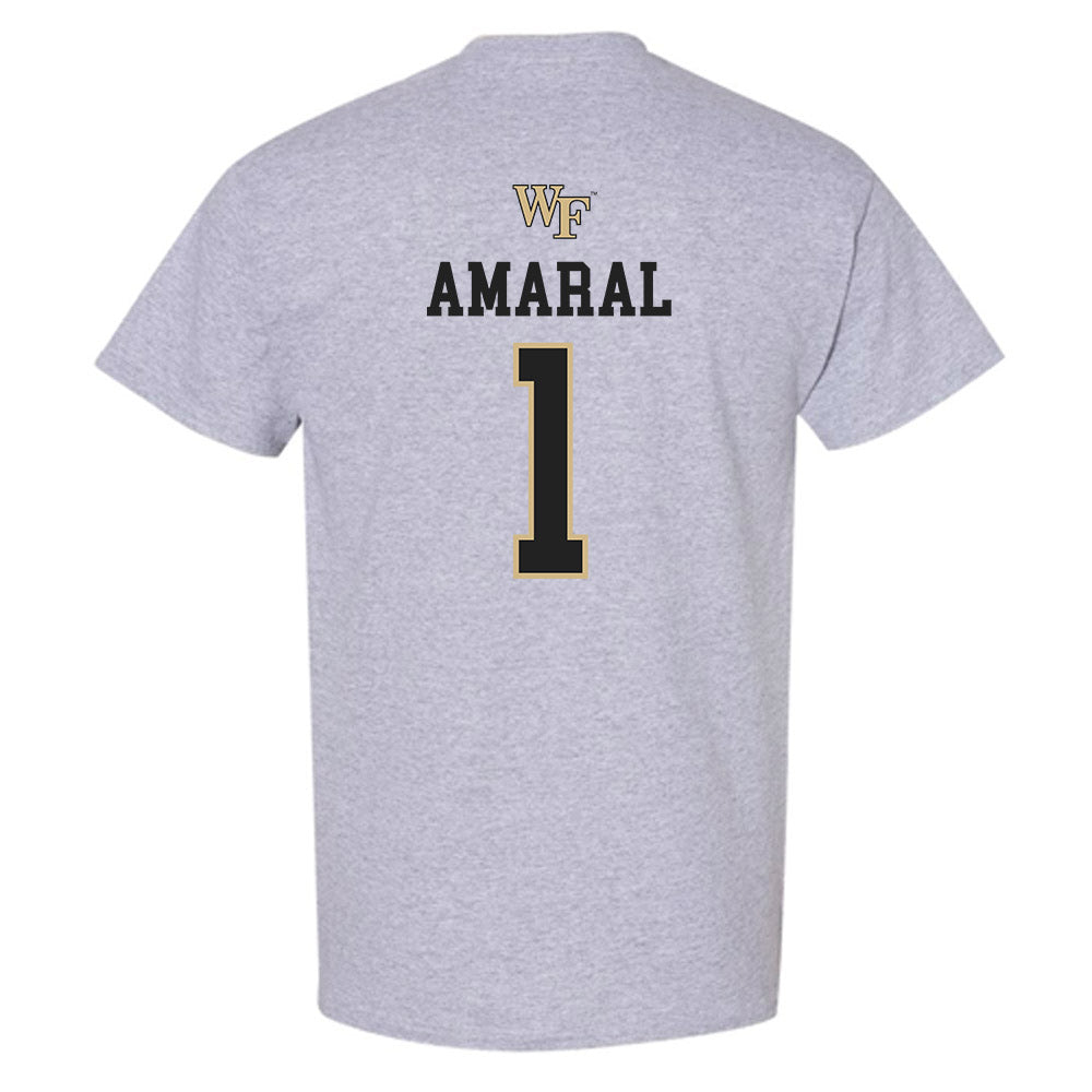 Wake Forest - NCAA Women's Soccer : Valentina Amaral - Generic Sports Shersey T-Shirt