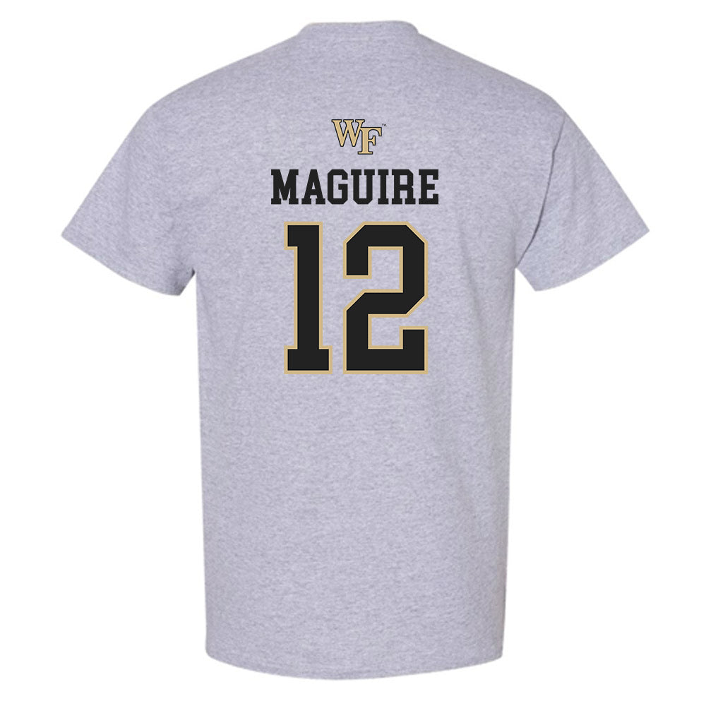 Wake Forest - NCAA Women's Soccer : Aislynn Maguire - Generic Sports Shersey T-Shirt-1