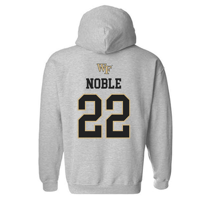 Wake Forest - NCAA Women's Soccer : Josie Noble - Generic Sports Shersey Hooded Sweatshirt