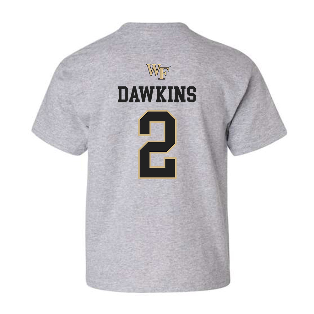 Wake Forest - NCAA Women's Soccer : Amaya Dawkins - Generic Sports Shersey Youth T-Shirt