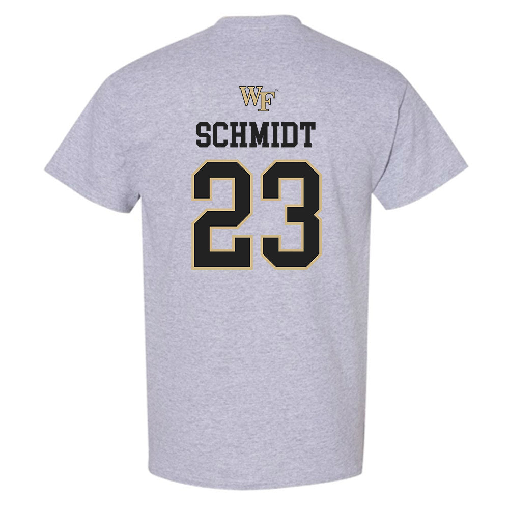 Wake Forest - NCAA Women's Soccer : Allie Schmidt - Generic Sports Shersey T-Shirt-1