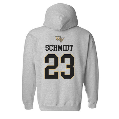 Wake Forest - NCAA Women's Soccer : Allie Schmidt - Generic Sports Shersey Hooded Sweatshirt-1