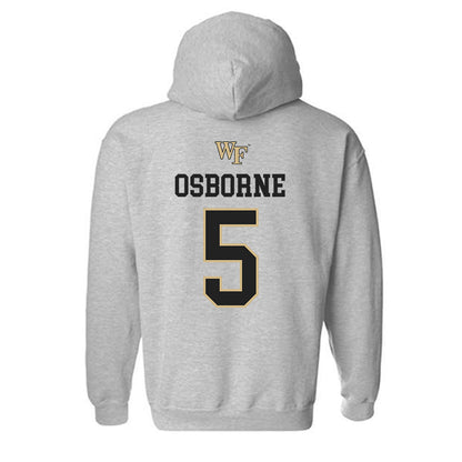 Wake Forest - NCAA Women's Soccer : MJ Osborne - Generic Sports Shersey Hooded Sweatshirt