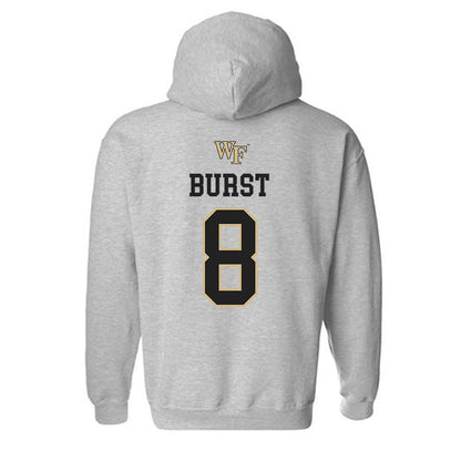 Wake Forest - NCAA Women's Soccer : Chloe Burst - Generic Sports Shersey Hooded Sweatshirt