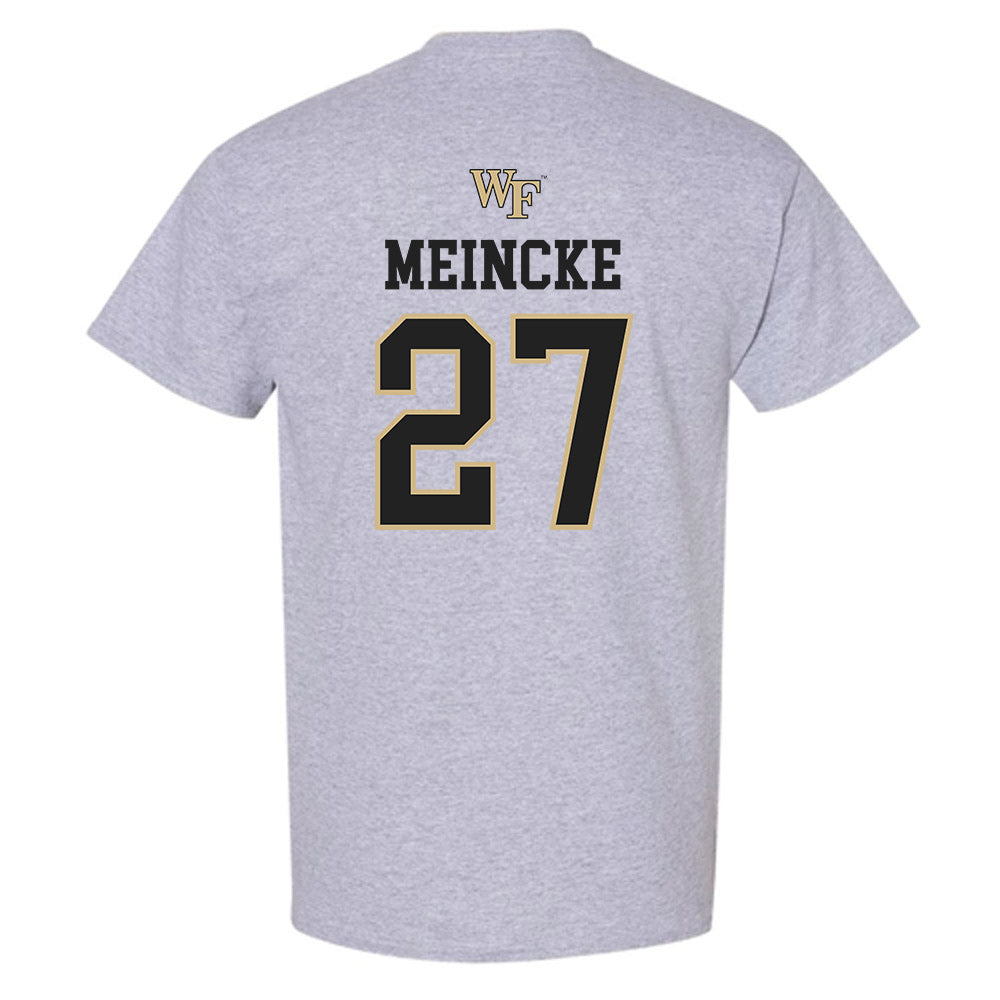 Wake Forest - NCAA Women's Soccer : Alicia Meincke - Generic Sports Shersey T-Shirt-1