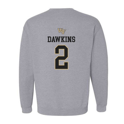 Wake Forest - NCAA Women's Soccer : Amaya Dawkins - Generic Sports Shersey Crewneck Sweatshirt