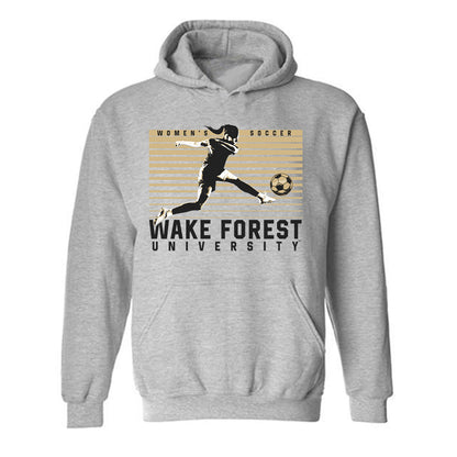 Wake Forest - NCAA Women's Soccer : Sierra Sythe - Generic Sports Shersey Hooded Sweatshirt