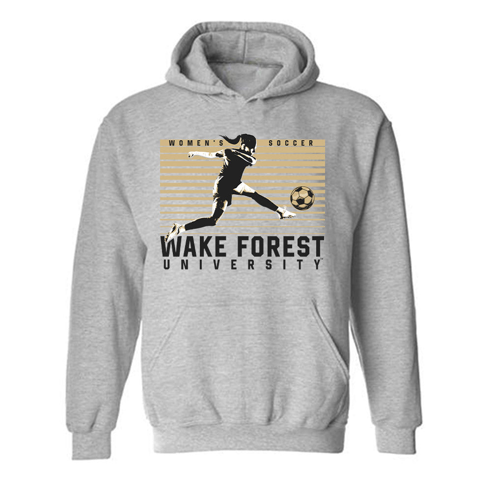 Wake Forest - NCAA Women's Soccer : Allie Schmidt - Generic Sports Shersey Hooded Sweatshirt-0