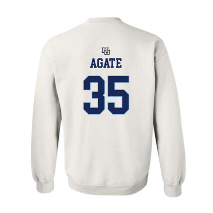 Marquette - NCAA Women's Lacrosse : Eliza Agate - Generic Shersey Crewneck Sweatshirt-1