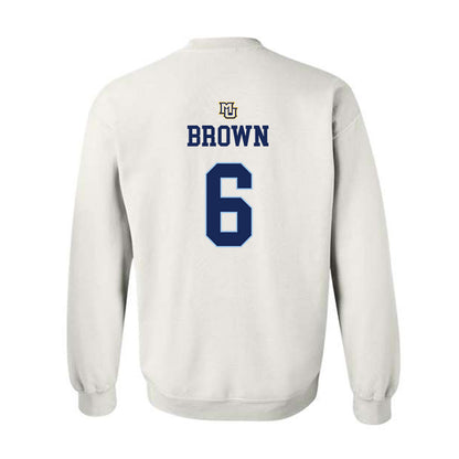 Marquette - NCAA Women's Lacrosse : Haley Brown - Generic Shersey Crewneck Sweatshirt-1