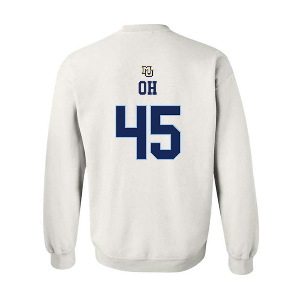 Marquette - NCAA Women's Lacrosse : Mia Oh - Generic Shersey Crewneck Sweatshirt-1