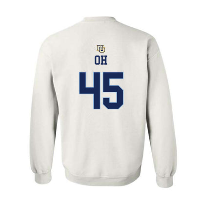 Marquette - NCAA Women's Lacrosse : Mia Oh - Generic Shersey Crewneck Sweatshirt-1