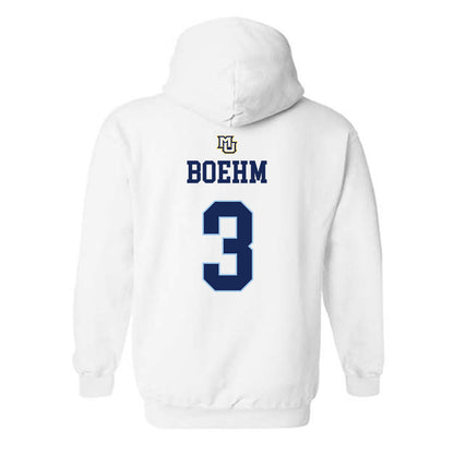 Marquette - NCAA Women's Lacrosse : Tessa Boehm - Generic Shersey Hooded Sweatshirt-1