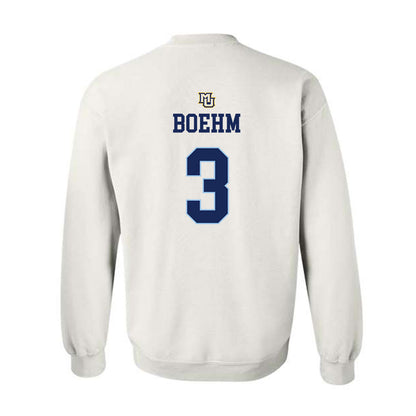 Marquette - NCAA Women's Lacrosse : Tessa Boehm - Generic Shersey Crewneck Sweatshirt-1