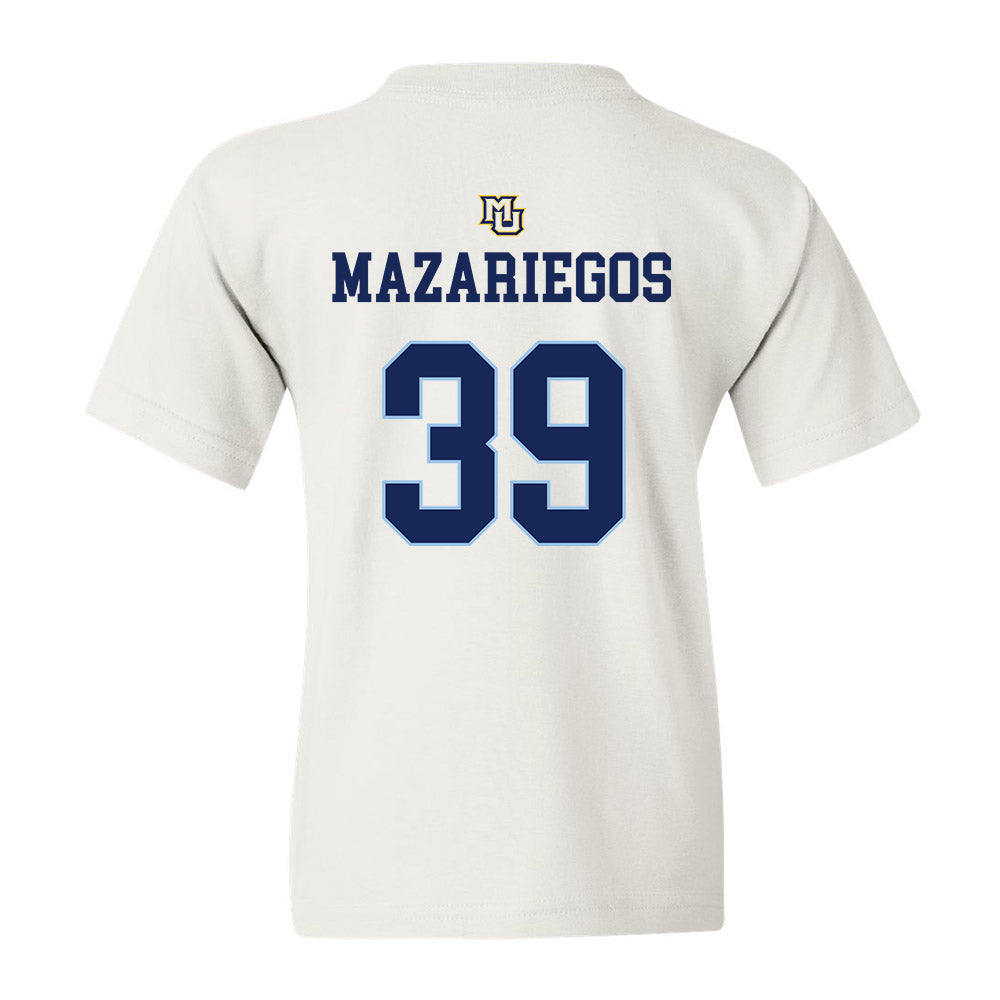 Marquette - NCAA Women's Lacrosse : Sofia Grace Mazariegos - Generic Shersey Youth T-Shirt