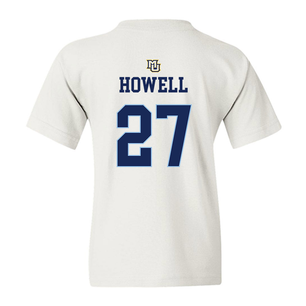 Marquette - NCAA Women's Lacrosse : Jillian Howell - Generic Shersey Youth T-Shirt-1