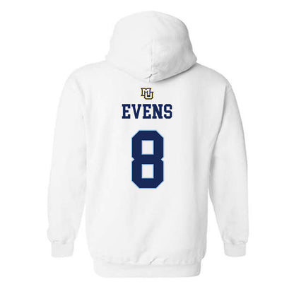 Marquette - NCAA Women's Lacrosse : Julia Evens - Generic Shersey Hooded Sweatshirt