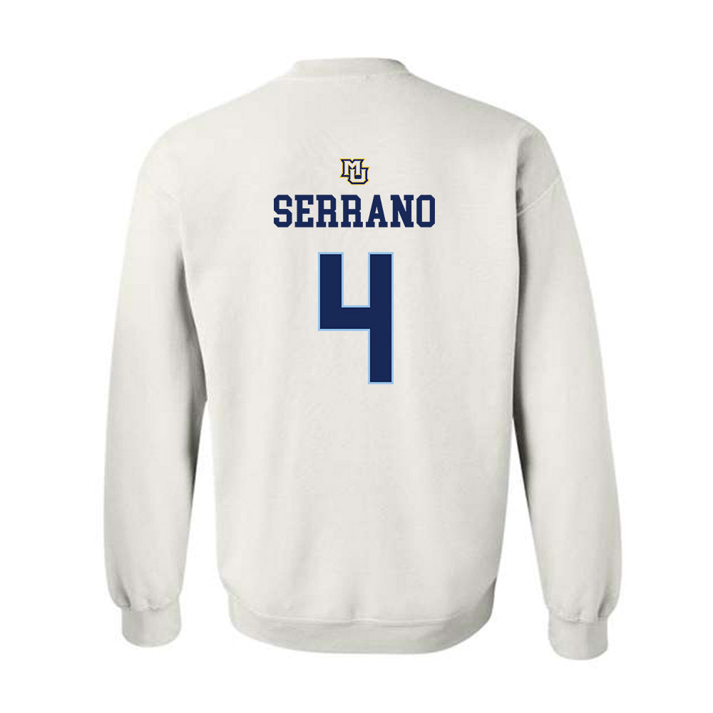 Marquette - NCAA Women's Lacrosse : Dani Serrano - Generic Shersey Crewneck Sweatshirt-1