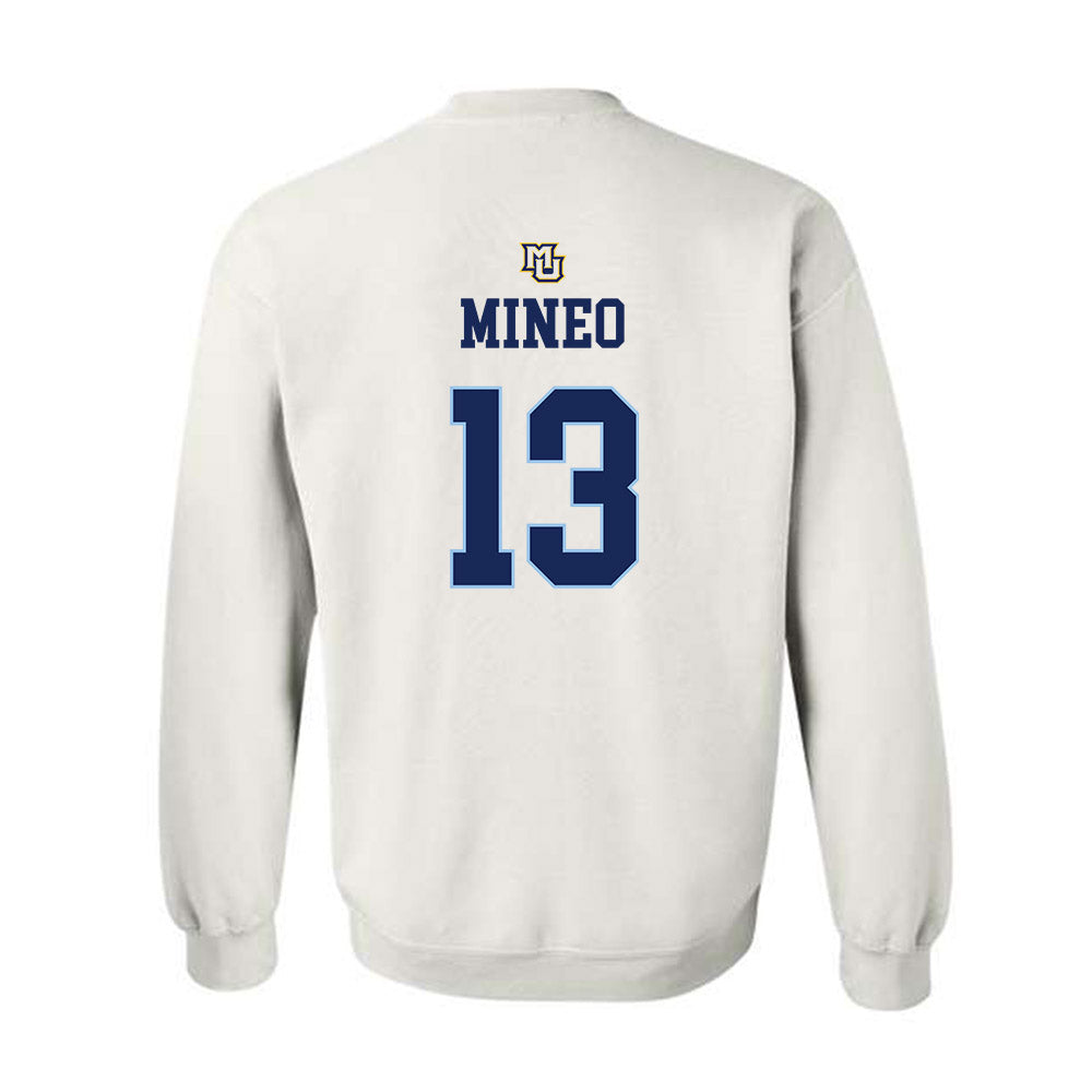 Marquette - NCAA Women's Lacrosse : Lucy Mineo - Generic Shersey Crewneck Sweatshirt