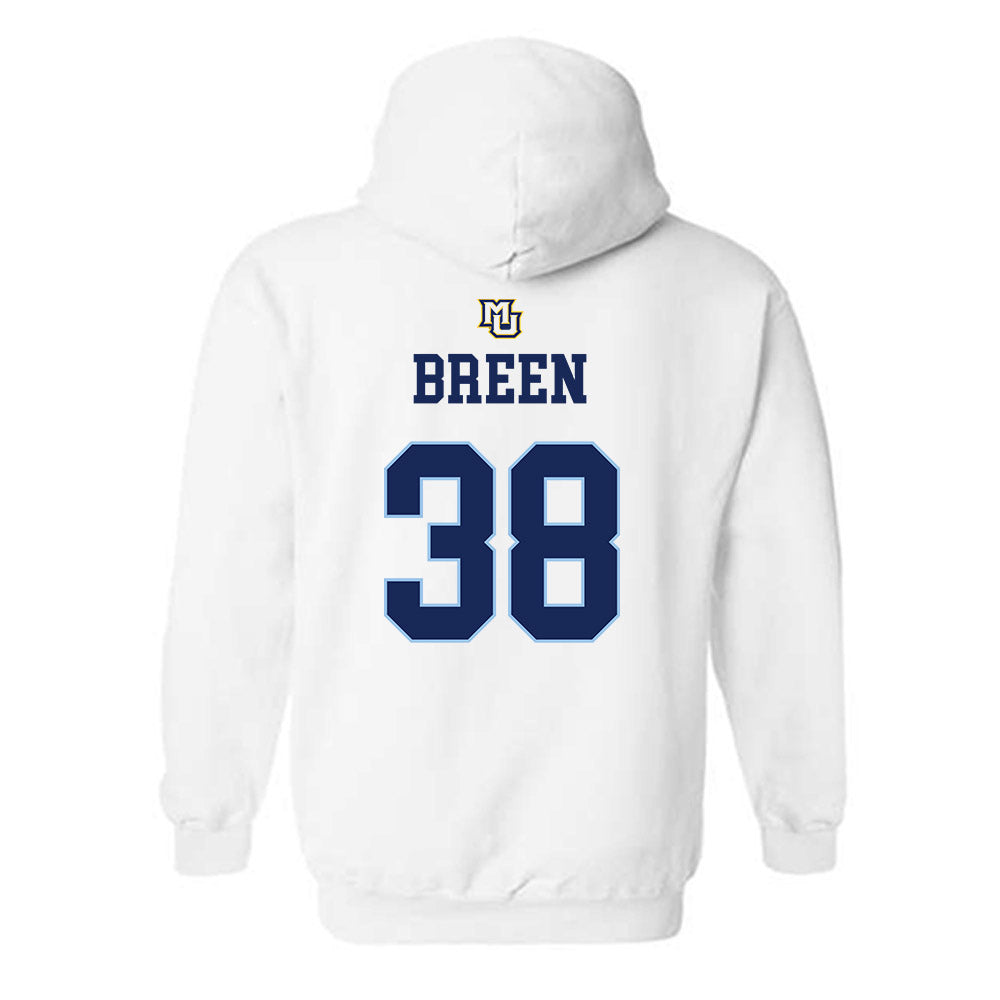 Marquette - NCAA Women's Lacrosse : Finley Breen - Generic Shersey Hooded Sweatshirt-1