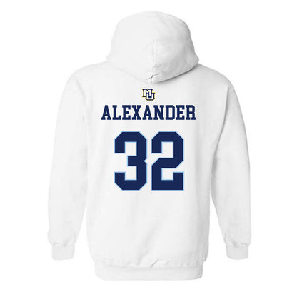 Marquette - NCAA Women's Lacrosse : Taylor Alexander - Generic Shersey Hooded Sweatshirt