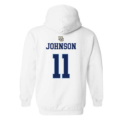 Marquette - NCAA Women's Lacrosse : Laila Johnson - Generic Shersey Hooded Sweatshirt