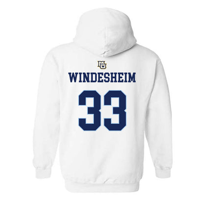 Marquette - NCAA Women's Lacrosse : Gabby Windesheim - Generic Shersey Hooded Sweatshirt-1