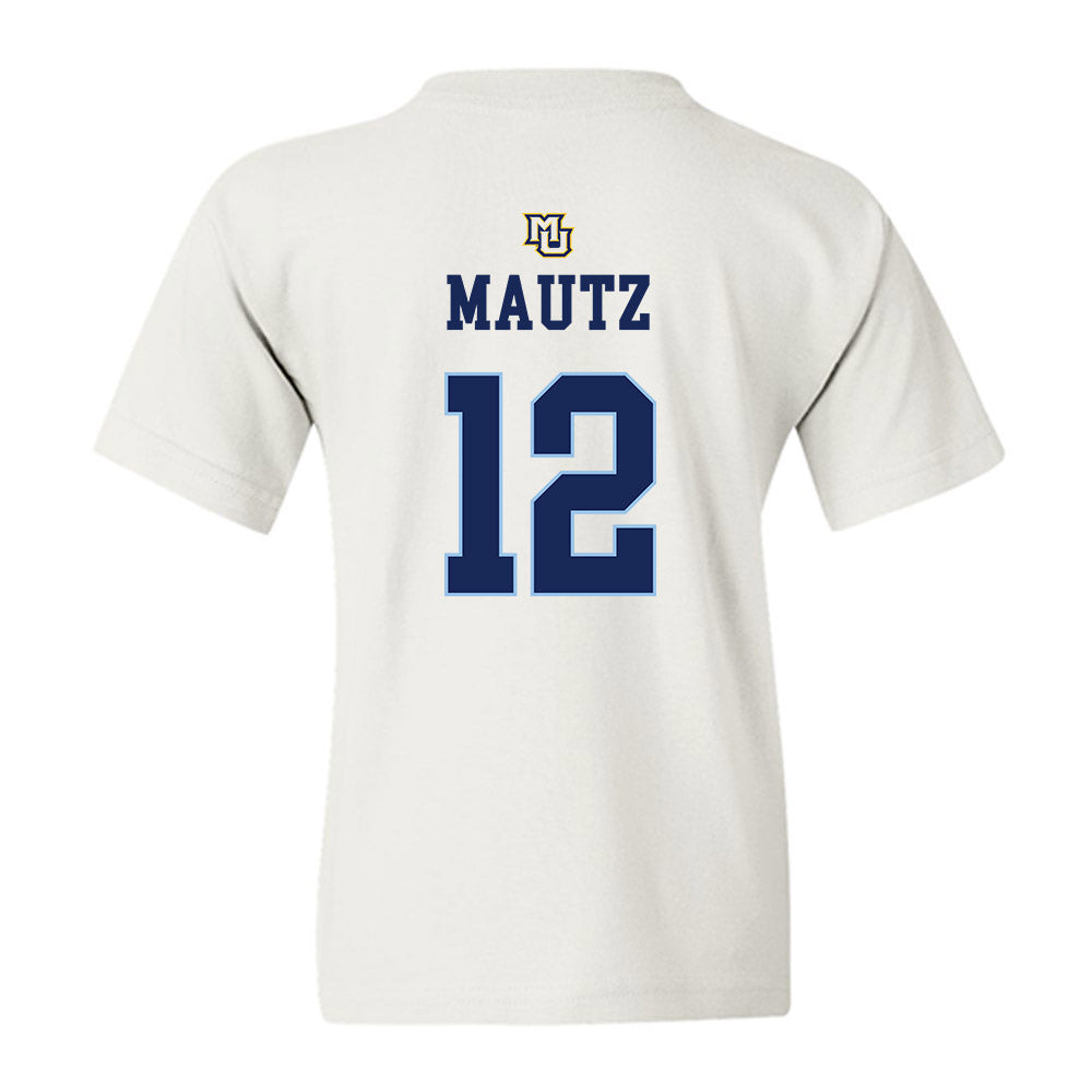Marquette - NCAA Women's Lacrosse : Ella Mautz - Generic Shersey Youth T-Shirt-1