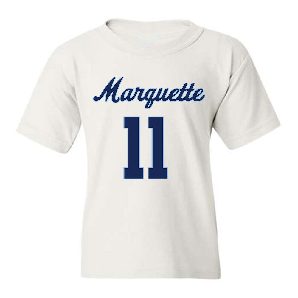 Marquette - NCAA Women's Lacrosse : Laila Johnson - Generic Shersey Youth T-Shirt