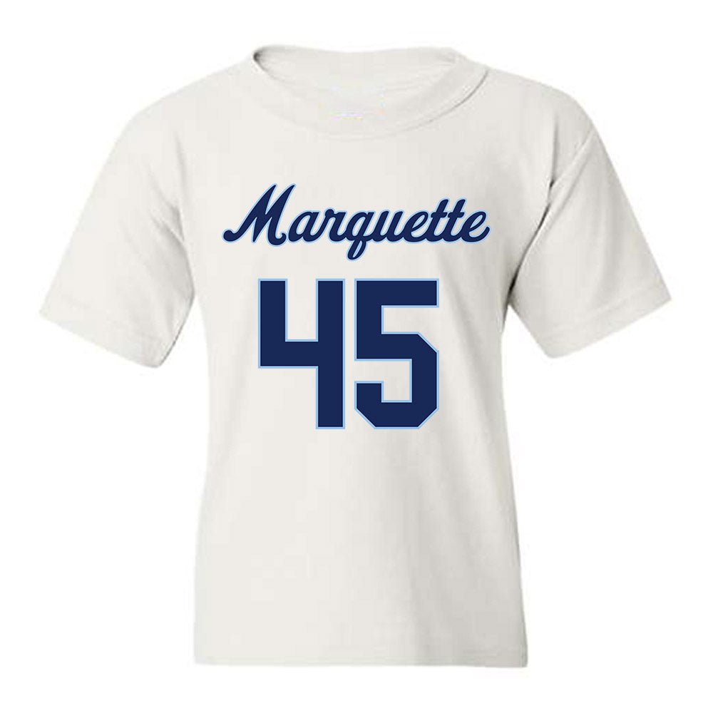 Marquette - NCAA Women's Lacrosse : Mia Oh - Generic Shersey Youth T-Shirt-0