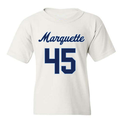 Marquette - NCAA Women's Lacrosse : Mia Oh - Generic Shersey Youth T-Shirt-0