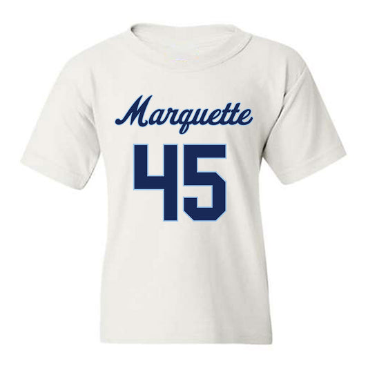 Marquette - NCAA Women's Lacrosse : Mia Oh - Generic Shersey Youth T-Shirt-0