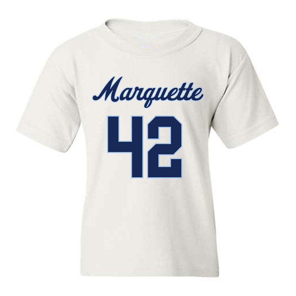 Marquette - NCAA Women's Lacrosse : Annabel Carlin - Generic Shersey Youth T-Shirt-0