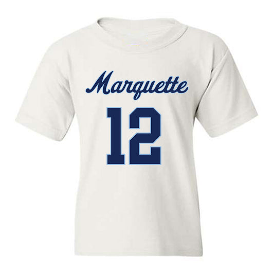 Marquette - NCAA Women's Lacrosse : Ella Mautz - Generic Shersey Youth T-Shirt-0