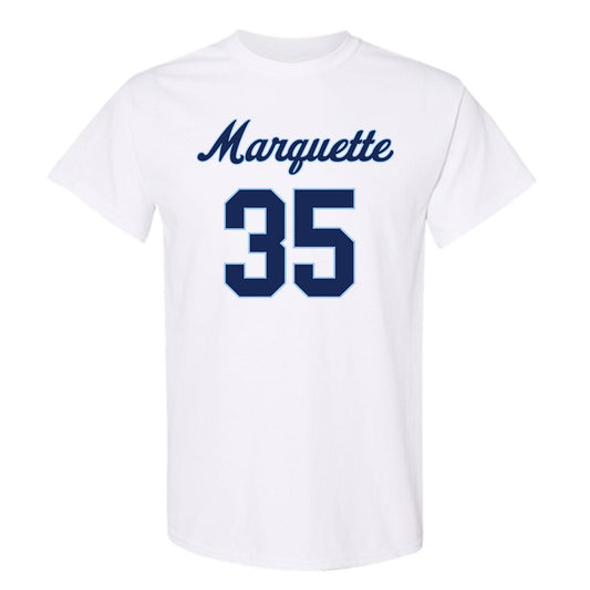 Marquette - NCAA Women's Lacrosse : Eliza Agate - Generic Shersey T-Shirt-0