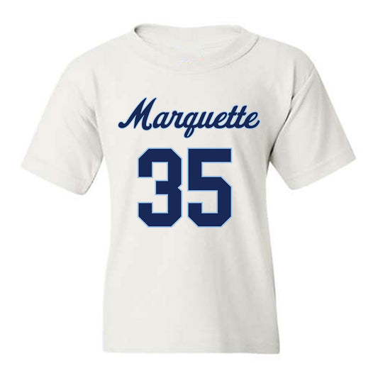 Marquette - NCAA Women's Lacrosse : Eliza Agate - Generic Shersey Youth T-Shirt-0