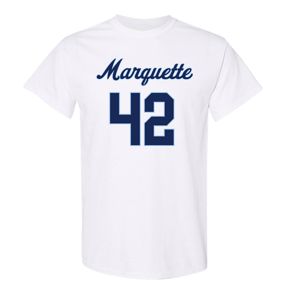 Marquette - NCAA Women's Lacrosse : Annabel Carlin - Generic Shersey T-Shirt-0