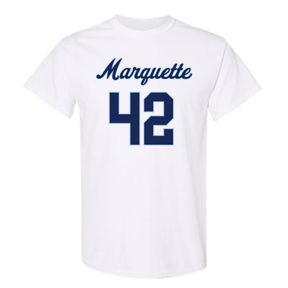 Marquette - NCAA Women's Lacrosse : Annabel Carlin - Generic Shersey T-Shirt-0