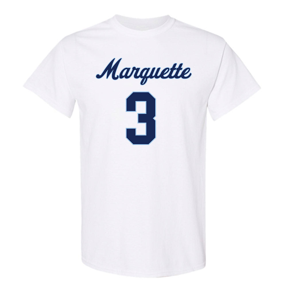 Marquette - NCAA Women's Lacrosse : Tessa Boehm - Generic Shersey T-Shirt-0