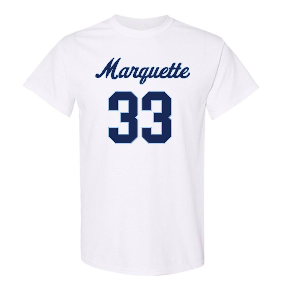Marquette - NCAA Women's Lacrosse : Gabby Windesheim - Generic Shersey T-Shirt-0