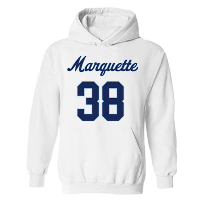 Marquette - NCAA Women's Lacrosse : Finley Breen - Generic Shersey Hooded Sweatshirt-0