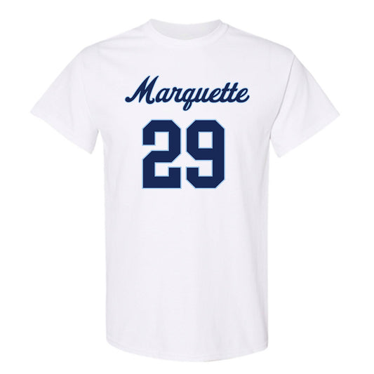 Marquette - NCAA Women's Lacrosse : Megan Hansen - Generic Shersey T-Shirt-0