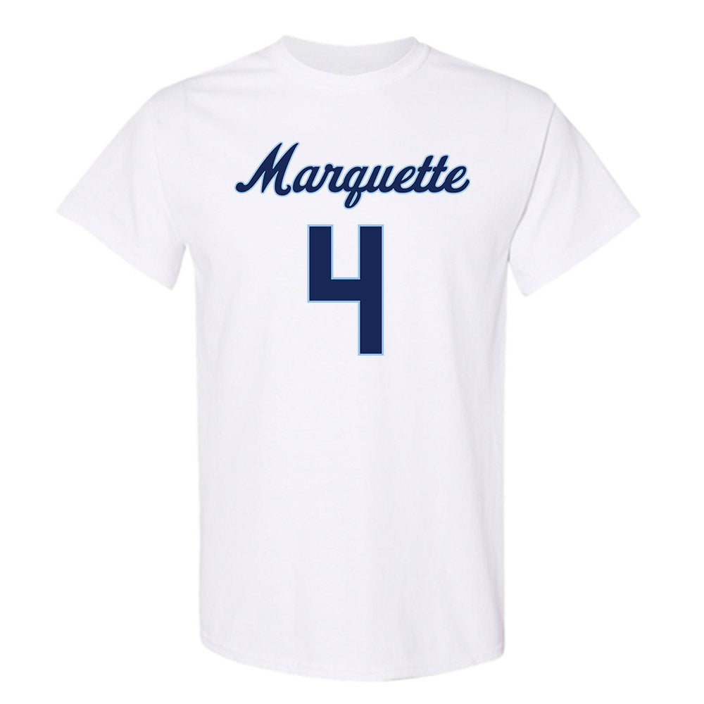 Marquette - NCAA Women's Lacrosse : Dani Serrano - Generic Shersey T-Shirt-0
