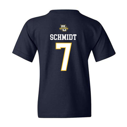 Marquette - NCAA Women's Volleyball : Keira Schmidt - Sports Shersey Youth T-Shirt-1