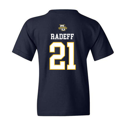 Marquette - NCAA Women's Volleyball : Elena Radeff - Sports Shersey Youth T-Shirt-1