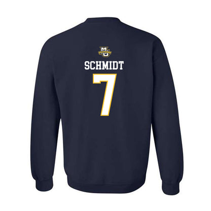 Marquette - NCAA Women's Volleyball : Keira Schmidt - Sports Shersey Crewneck Sweatshirt-1